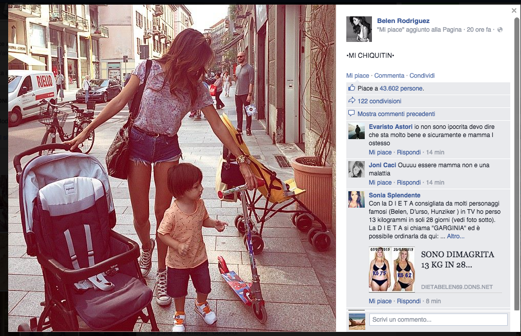 Belen Rodriguez e Stefano De Martino si separano