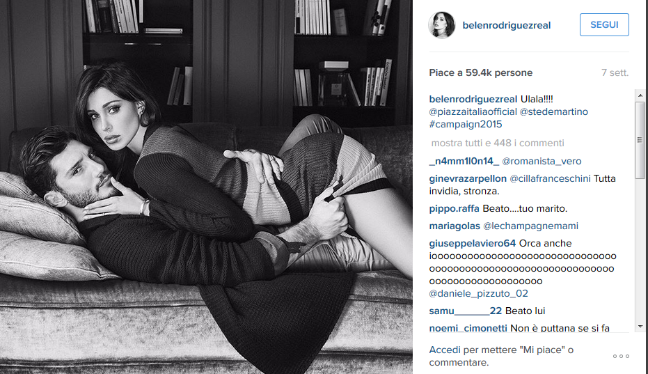 La fotostoria dell’amore (finito) tra Belén e Stefano Di Martino La fotostoria dell’amore (finito) tra Belén e Stefano Di Martino