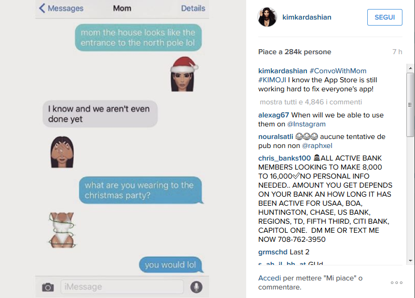 Kimoji, le sexy emoticon di Kim Kardashian