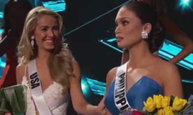 Steve Harvey annuncia la Miss Universo sbagliata