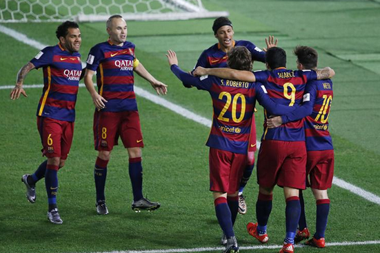 Il Barcellona sul tetto del mondo, 3-0 al River Plate Il Barcellona sul tetto del mondo, 3-0 al River Plate