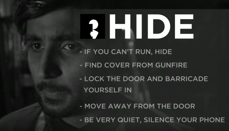 Terrorismo, cosa fare in caso di attacco, il video della polizia Uk