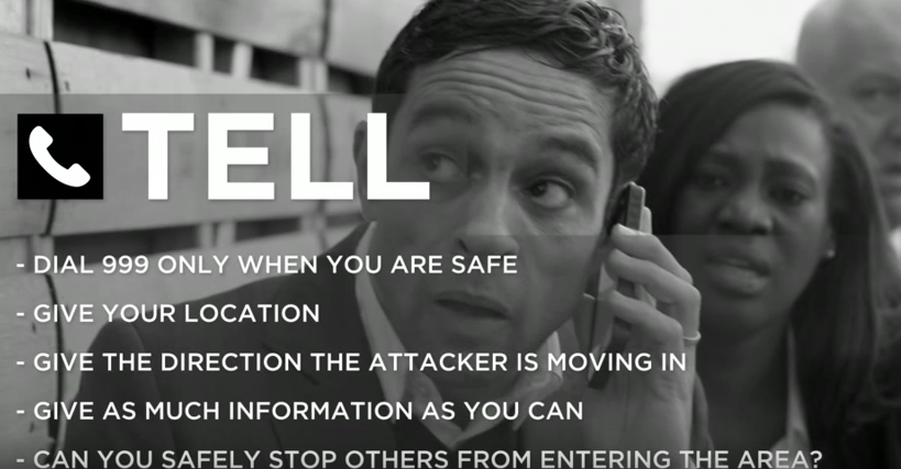 Terrorismo, cosa fare in caso di attacco, il video della polizia Uk