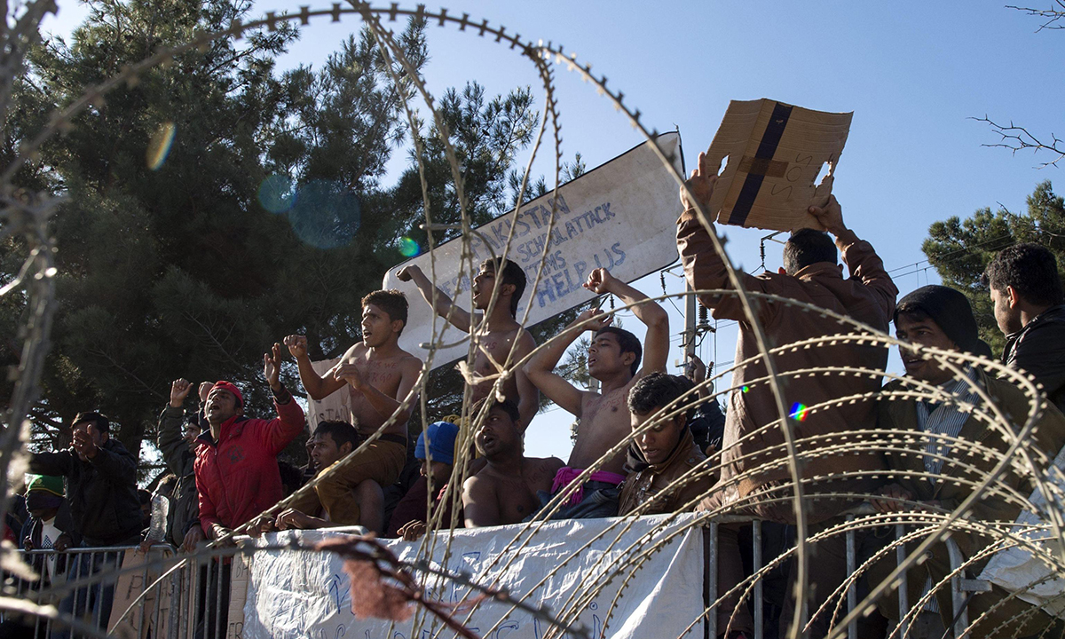 Più di un milione di migranti arrivati in Europa nel 2015