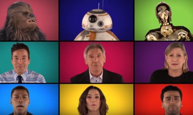 Star Wars, le musiche cantate dal cast