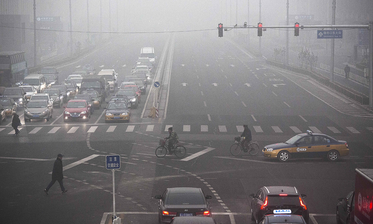 Smog a Pechino: secondo allarme rosso – Foto