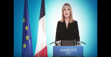 Amanda Lear candidata per l’Eliseo?