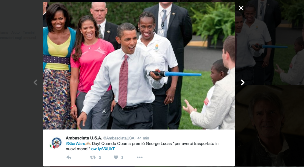 Star Wars, il risveglio della forza: promozione social per il film Star Wars, il risveglio della forza: promozione social per il film