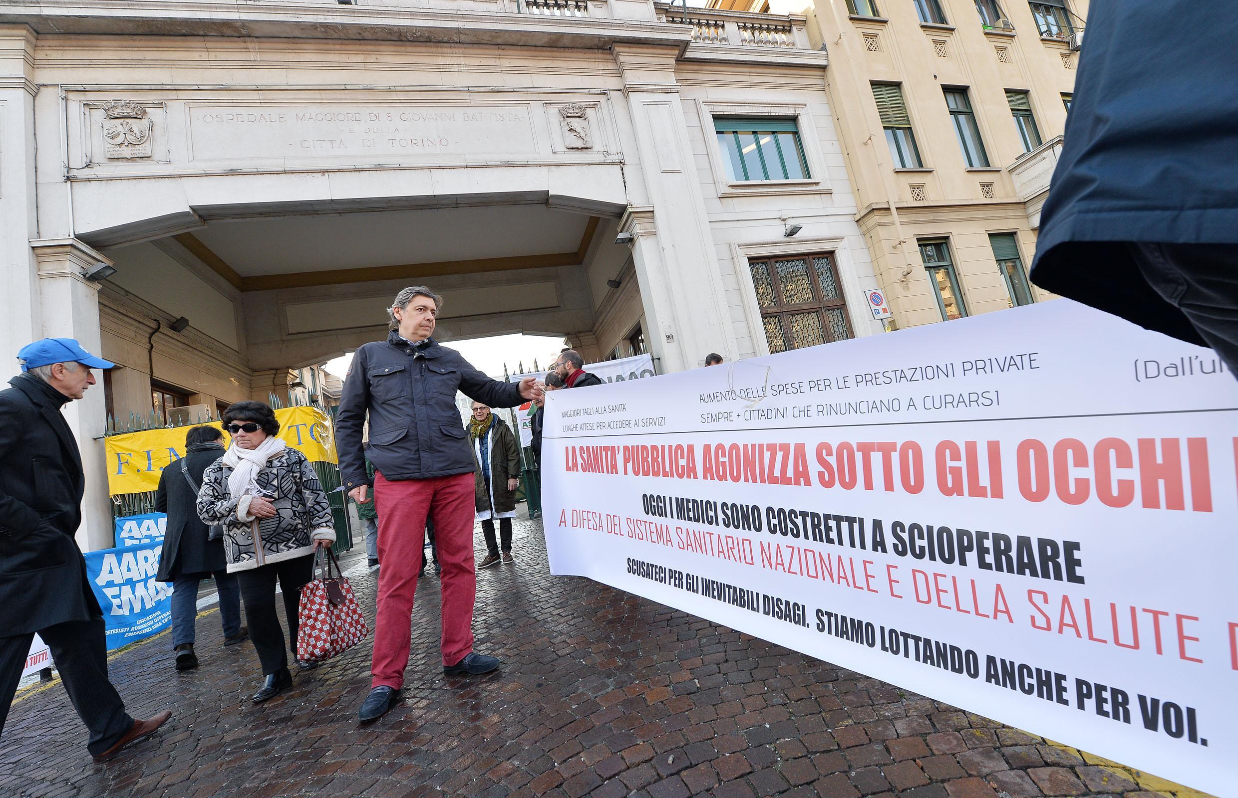 Sanità: medici in sciopero