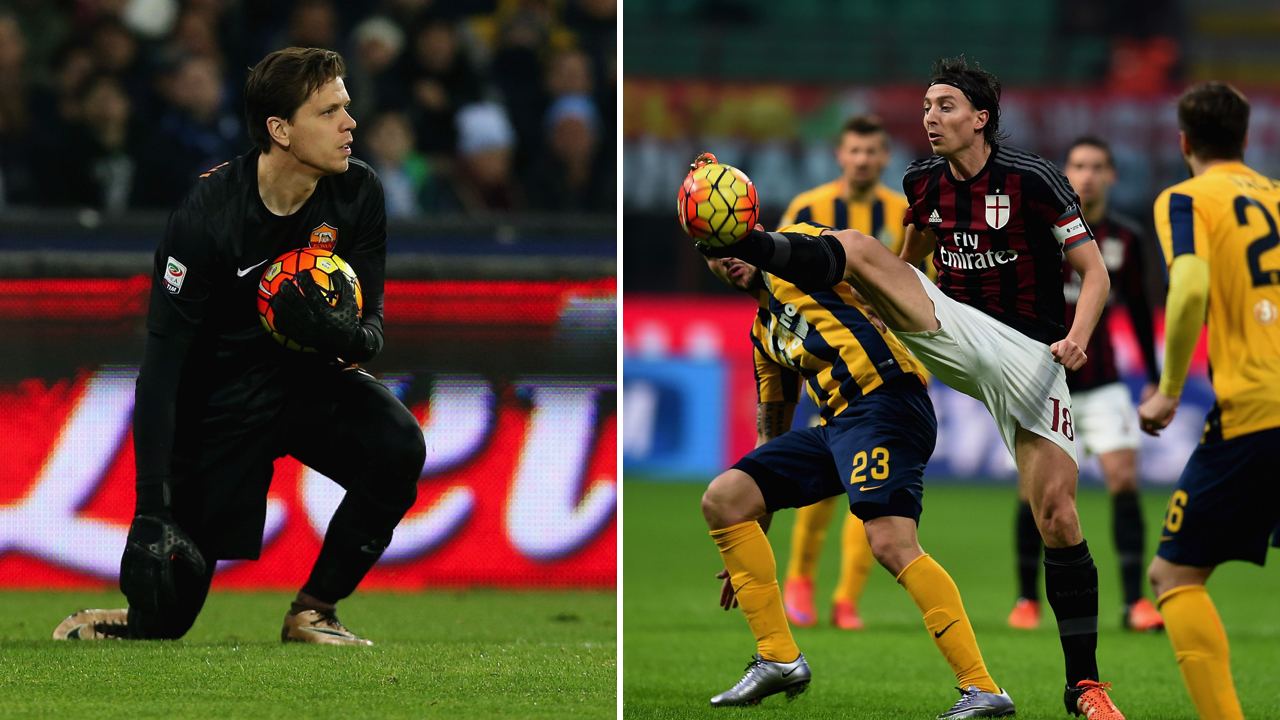 16a giornata, top e flop: Szczesny sembra rinato, Montolivo contestato 16a giornata, top e flop: Szczesny sembra rinato, Montolivo contestato