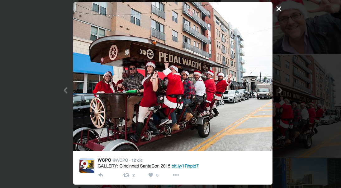 SantaCon, in America la reunion dei Babbo Natale alternativi SantaCon, in America la reunion dei Babbo Natale alternativi