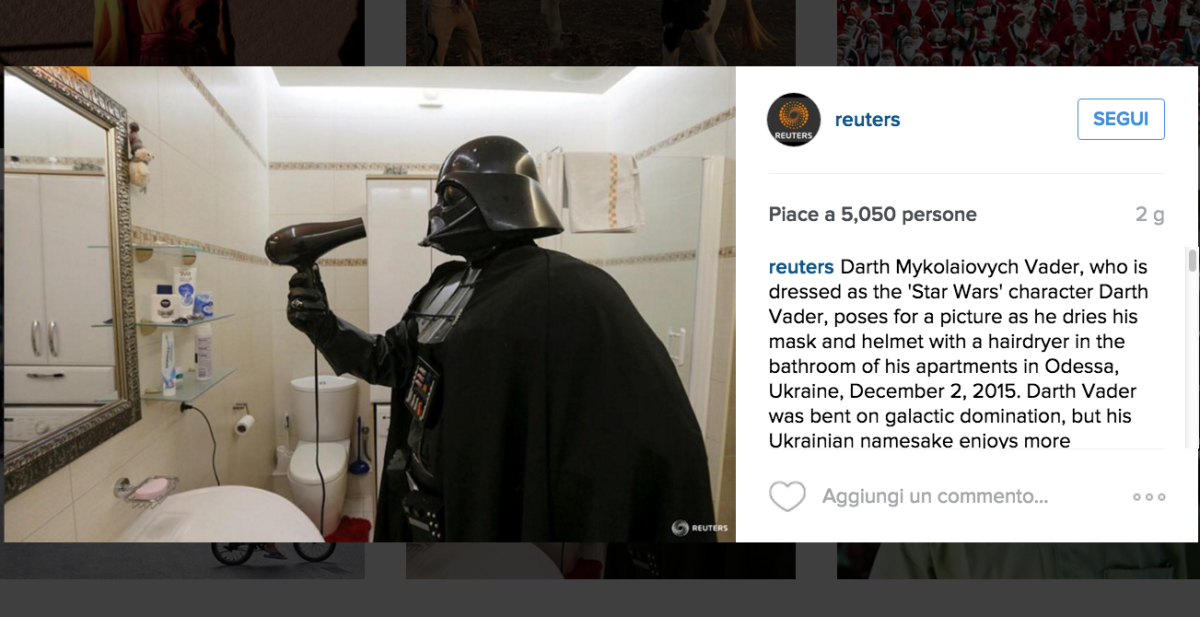 Galleria foto 'Darth Vader candidato sindaco in Ucraina' - foto 2
