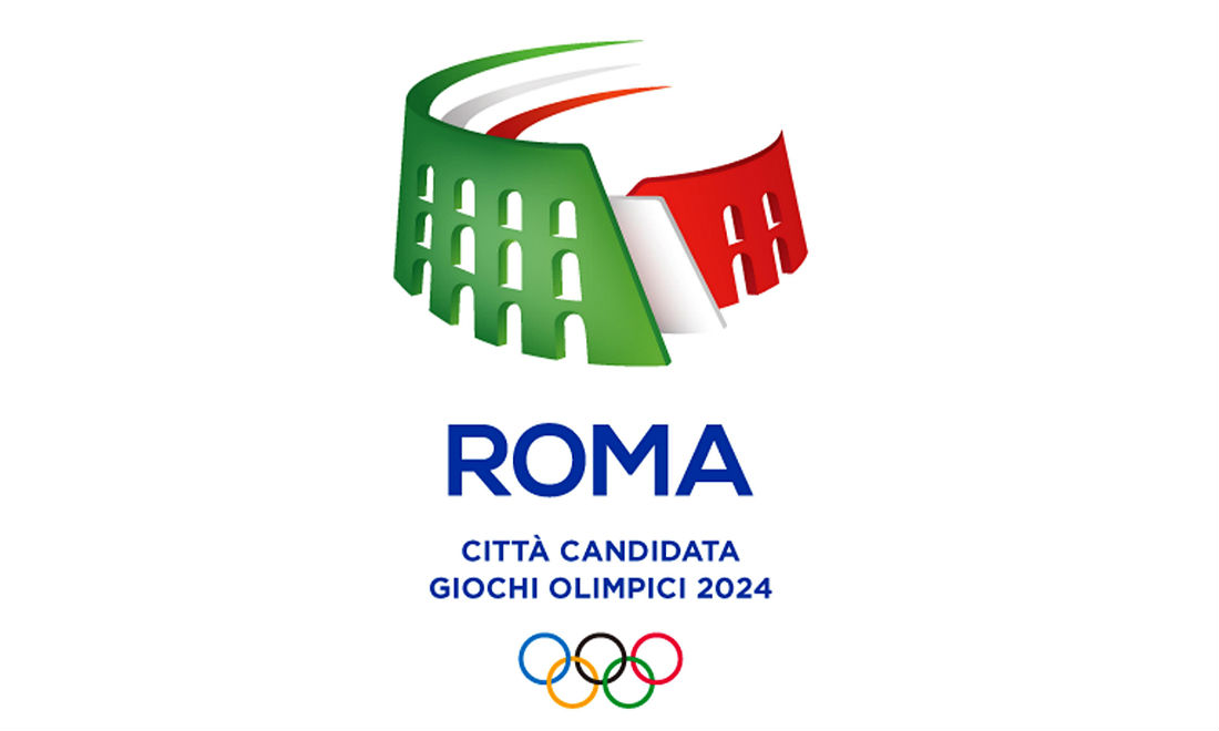 Roma 2024: il logo della candidatura alle Olimpiadi Roma 2024: il logo della candidatura alle Olimpiadi
