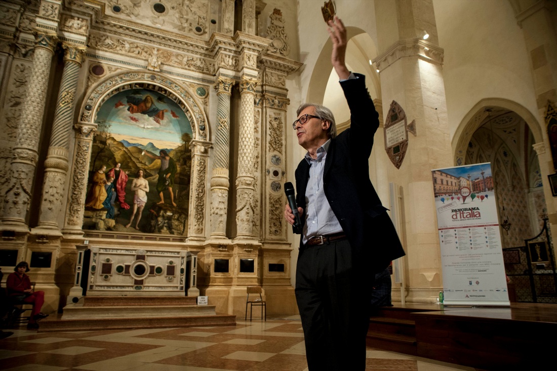 Vittorio Sgarbi, grande guida per l’arte italiana Vittorio Sgarbi, grande guida per l’arte italiana