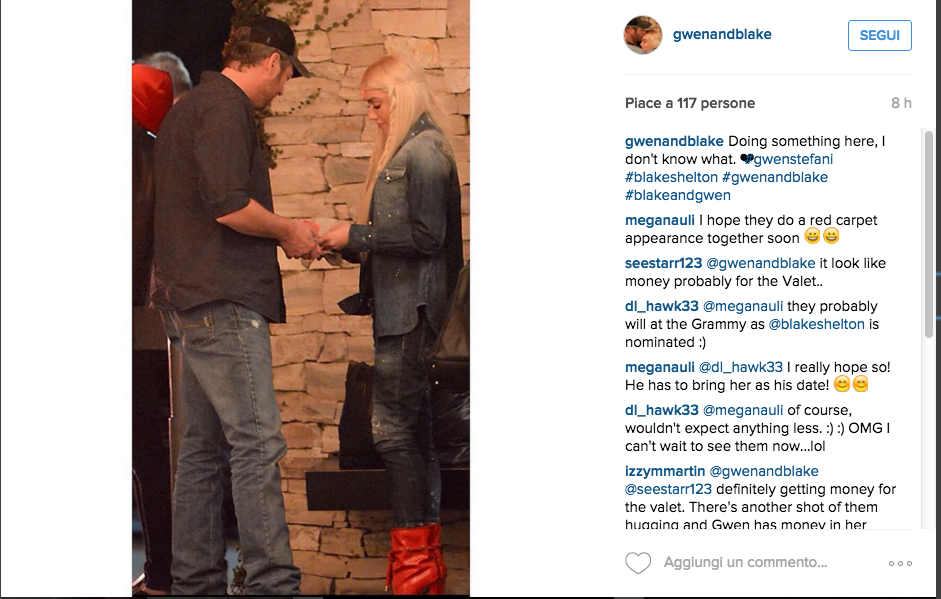 Gwen Stefani e Blake Shelton, nuova coppia dello showbiz? Gwen Stefani e Blake Shelton, nuova coppia dello showbiz?
