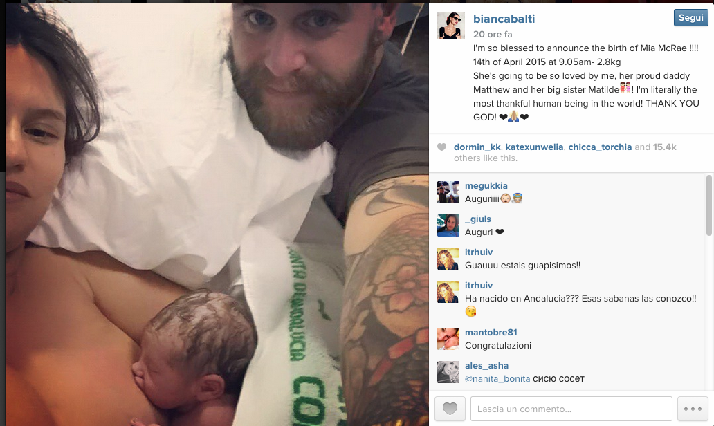 Tutti i baby vip del 2015 Tutti i baby vip del 2015