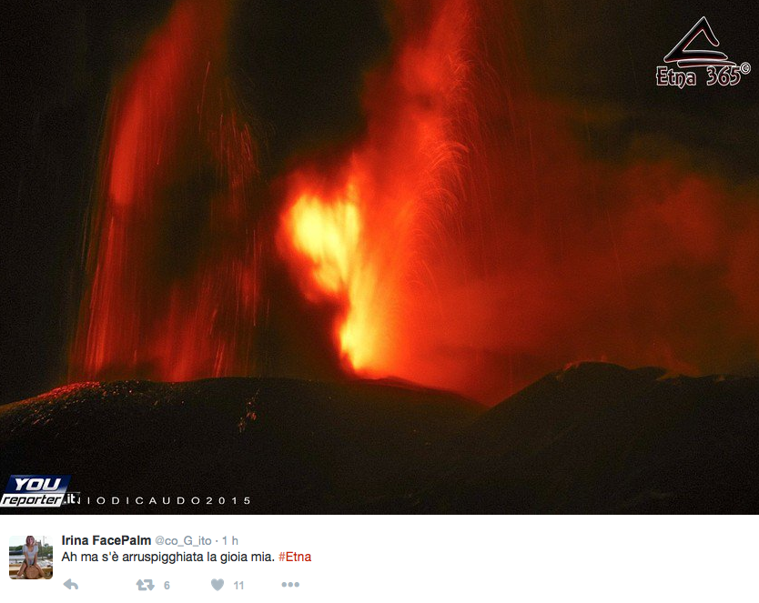 Etna in eruzione: riapre l’aeroporto di Catania, ma è ancora emergenza