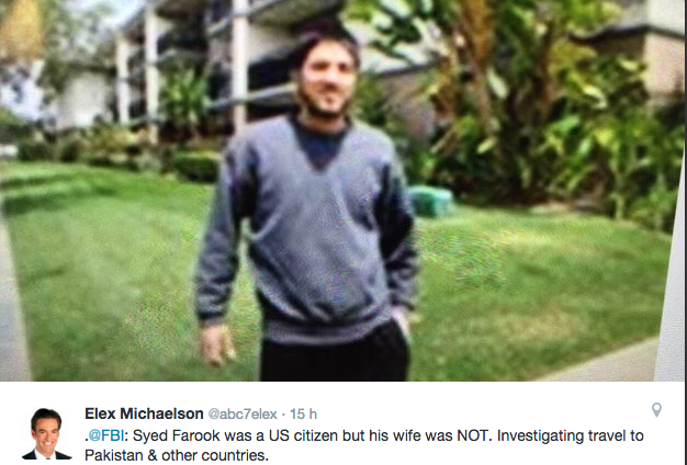 Strage di San Bernardino, la foto dei killer di ritorno dall’Arabia Saudita – Foto