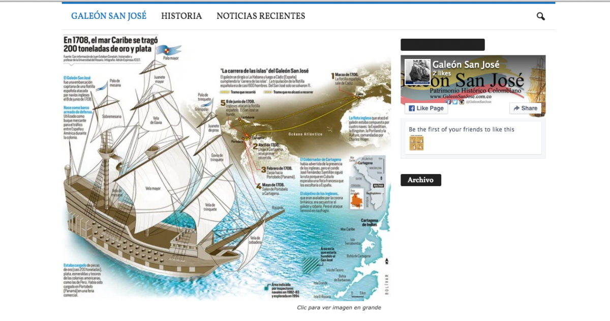 Galleria foto 'Ritrovato in Colombia il mitico galeòn San Josè' - foto 2