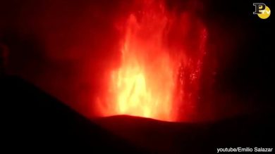 Etna: nuova spettacolare eruzione