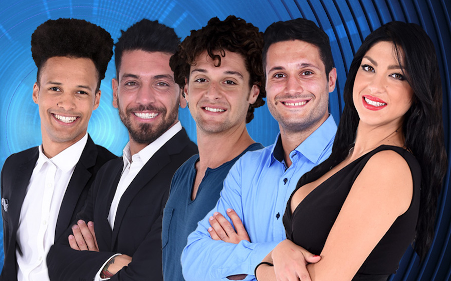 Grande Fratello 14: ecco chi sono i cinque finalisti Grande Fratello 14: ecco chi sono i cinque finalisti