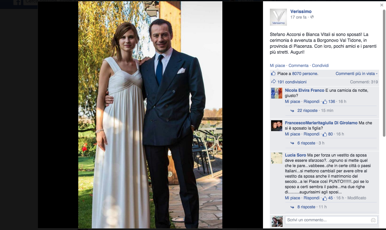 I matrimoni vip del 2015