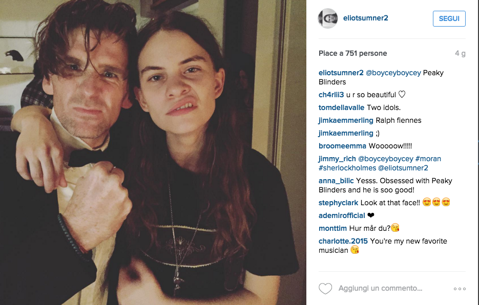 Eliot Sumner, il coming out che non stupisce della figlia di Sting Eliot Sumner, il coming out che non stupisce della figlia di Sting