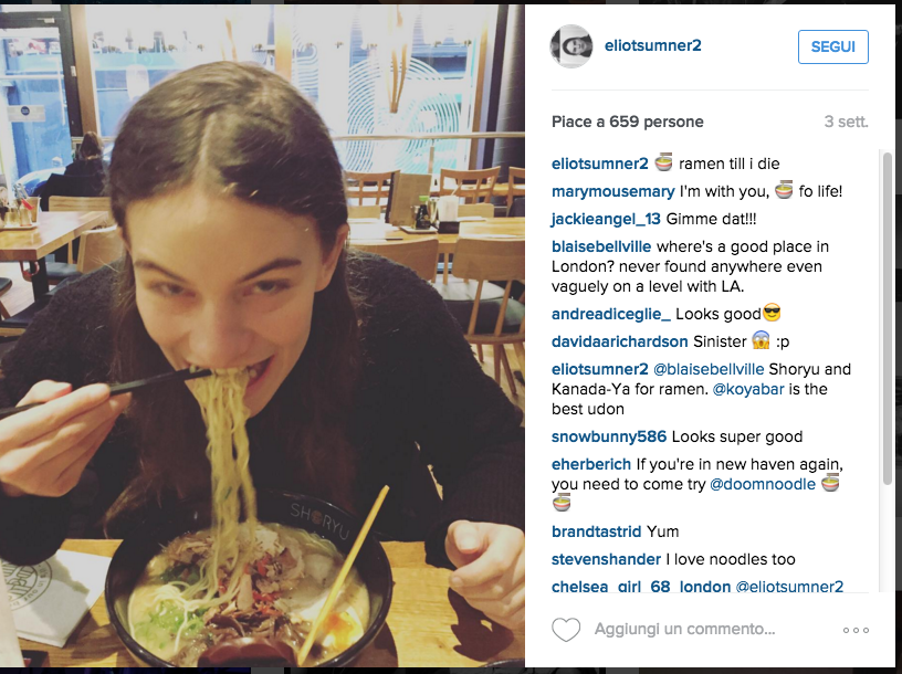 Eliot Sumner, il coming out che non stupisce della figlia di Sting Eliot Sumner, il coming out che non stupisce della figlia di Sting