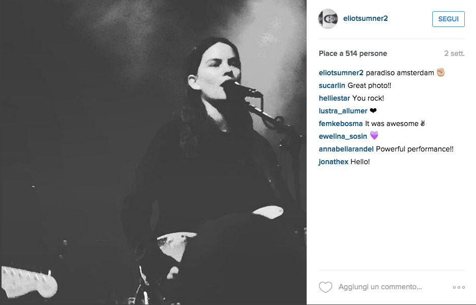 Eliot Sumner, il coming out che non stupisce della figlia di Sting Eliot Sumner, il coming out che non stupisce della figlia di Sting