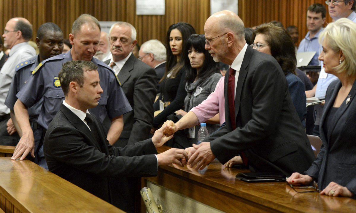 Oscar Pistorius condannato a 15 anni