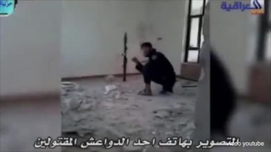 Terrorista Isis si spara un razzo in casa