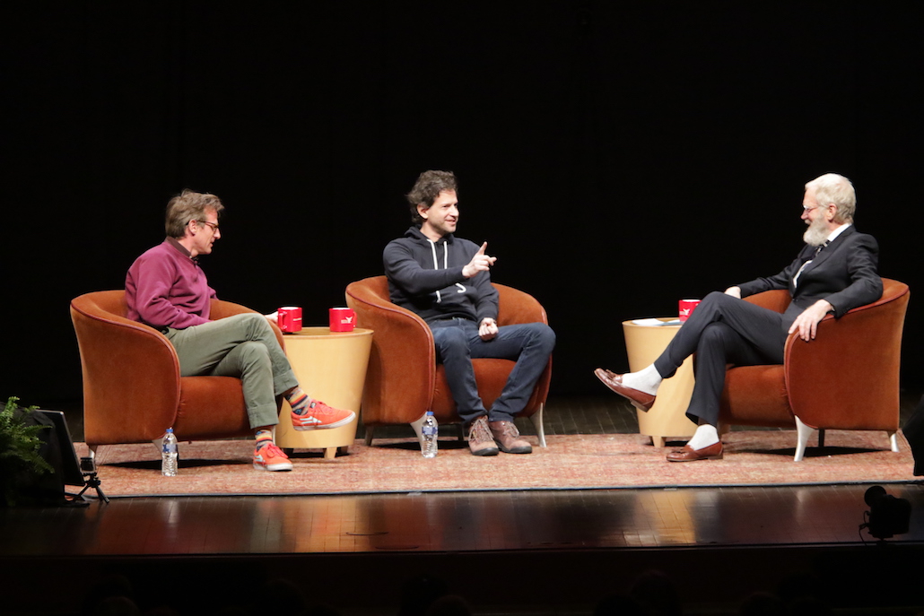 David Letterman, che sorpresa il nuovo look hipster David Letterman, che sorpresa il nuovo look hipster