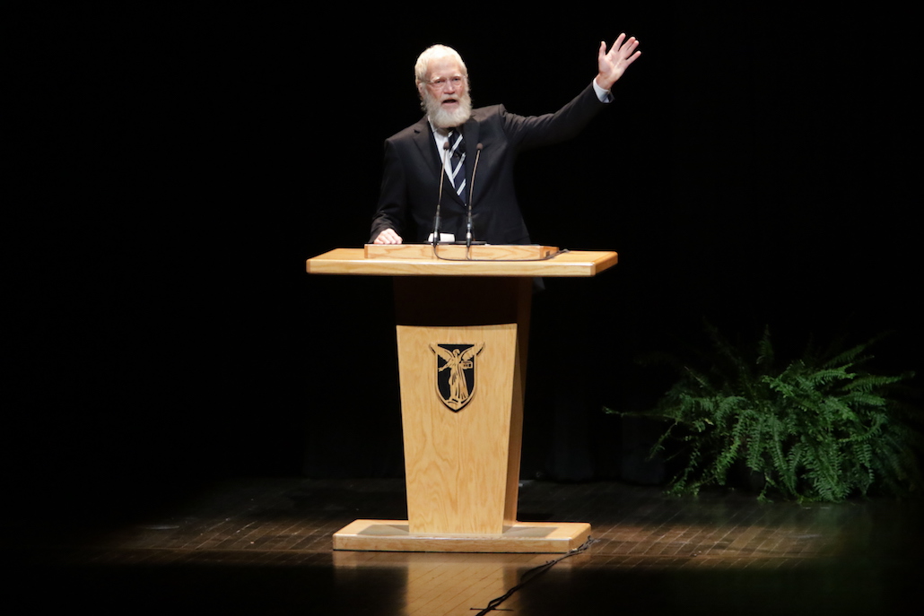 David Letterman, che sorpresa il nuovo look hipster David Letterman, che sorpresa il nuovo look hipster