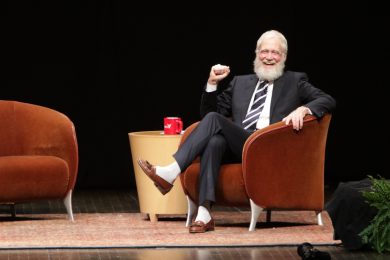 David Letterman, che sorpresa il nuovo look hipster