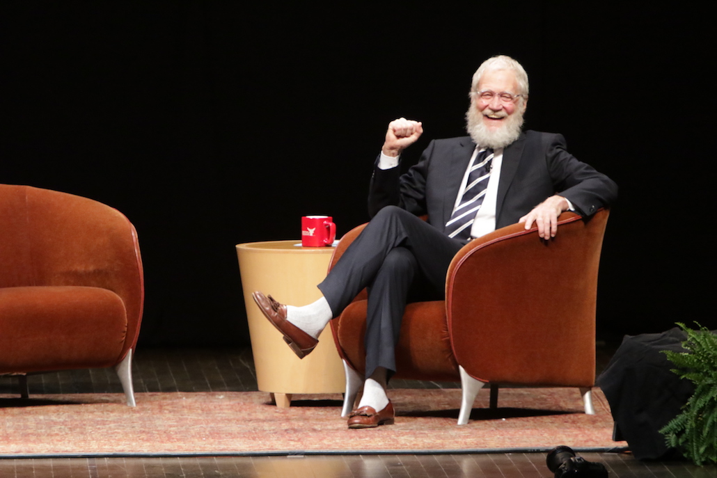 David Letterman, che sorpresa il nuovo look hipster David Letterman, che sorpresa il nuovo look hipster