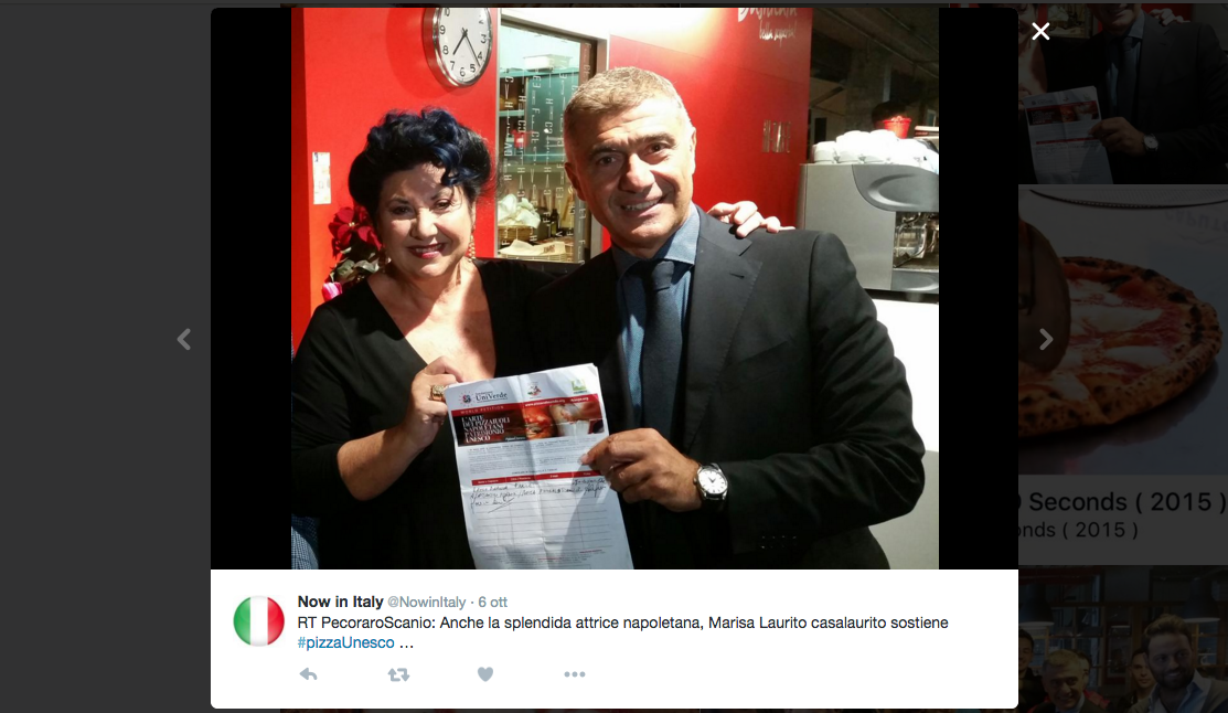 La pizza napoletana patrimonio dell’Unesco La pizza napoletana patrimonio dell’Unesco