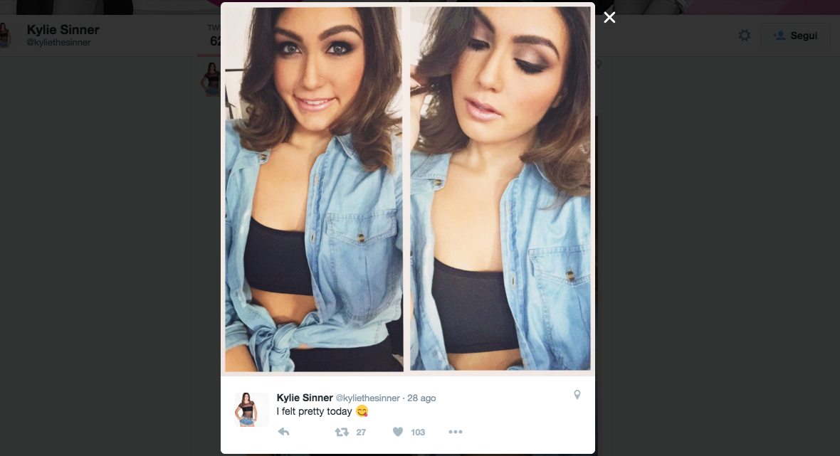 Kylie Sinner, la pornostar vergine Kylie Sinner, la pornostar vergine