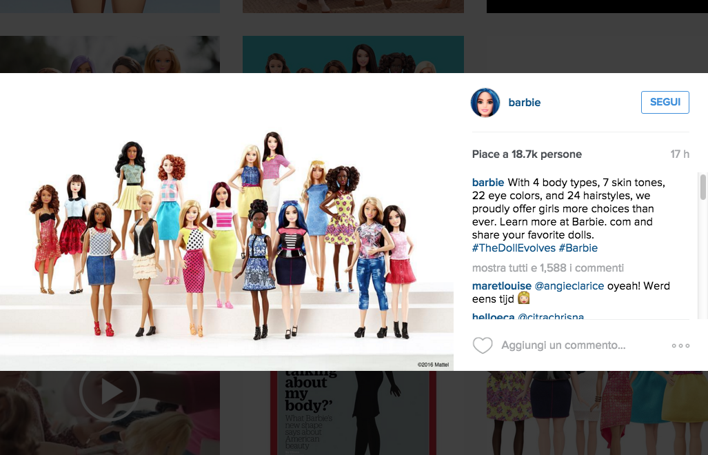 Le nuove Barbie sono per tutti: curvy, petite o tall
