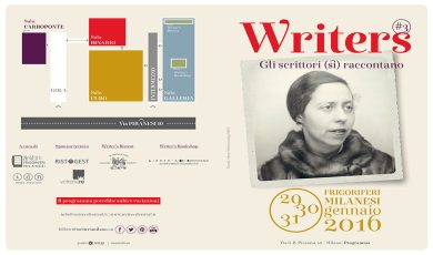 Gli autori da non perdere a Writers#3. Gli scrittori (si) raccontano
