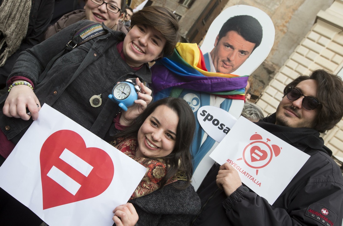 Unioni civili e adozioni gay: al via la battaglia in Senato