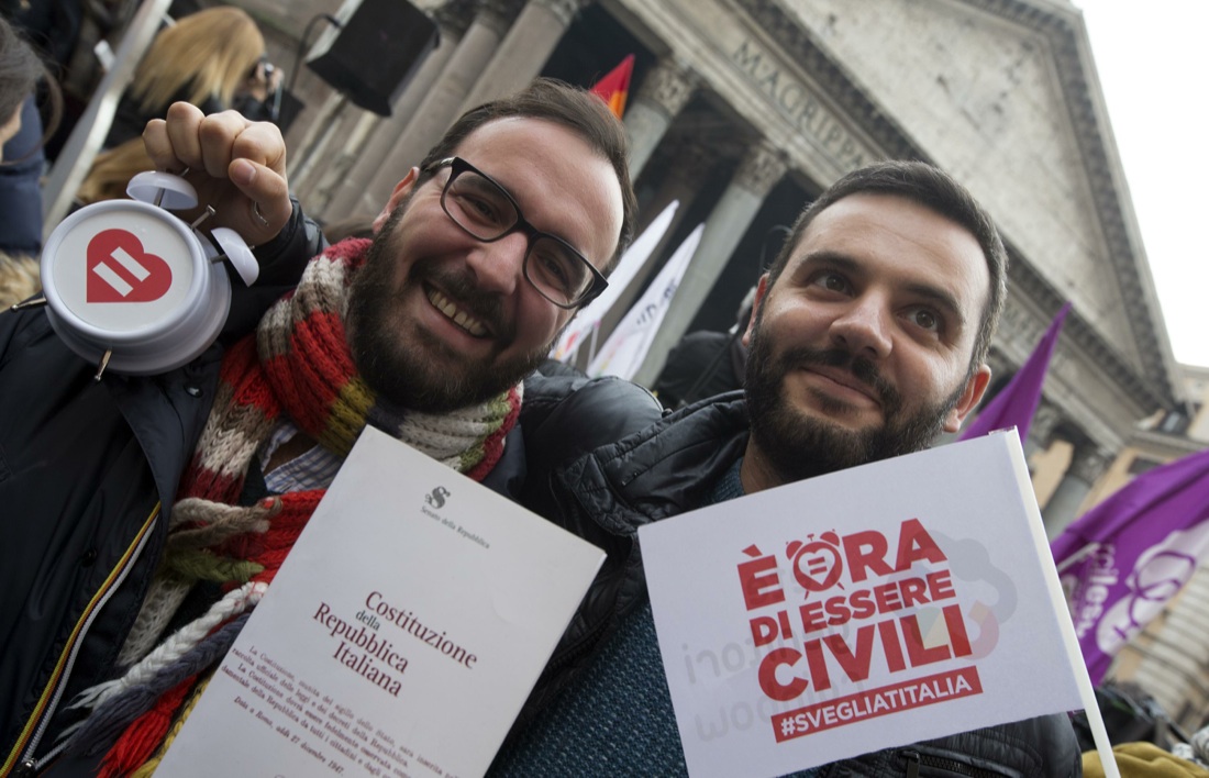 Unioni civili e adozioni gay: al via la battaglia in Senato