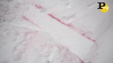 A Manhattan si fa Snowboard dopo il Blizzard Jonas