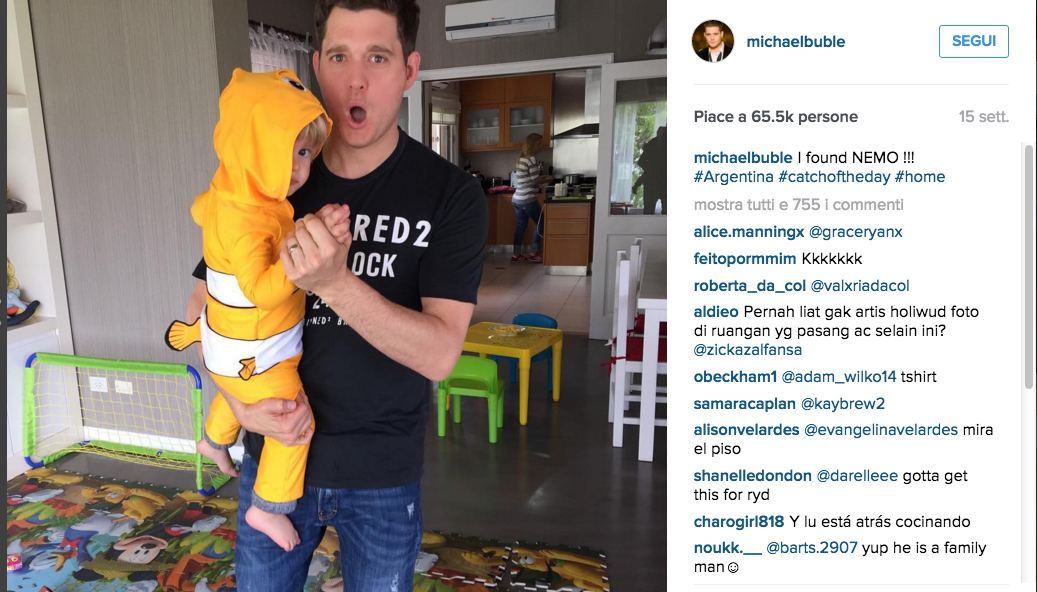 Galleria foto 'Michael Bublè è di nuovo padre' - foto 4