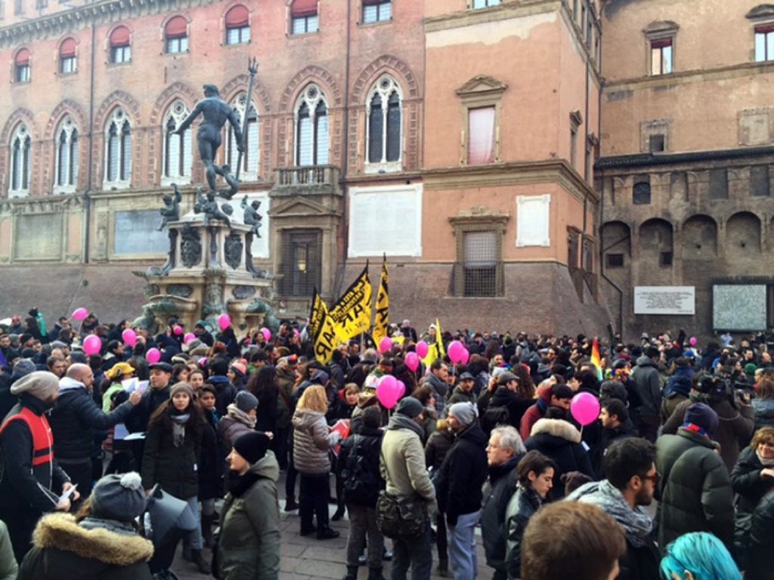 Unioni civili, manifestazioni in  tutta Italia – Foto