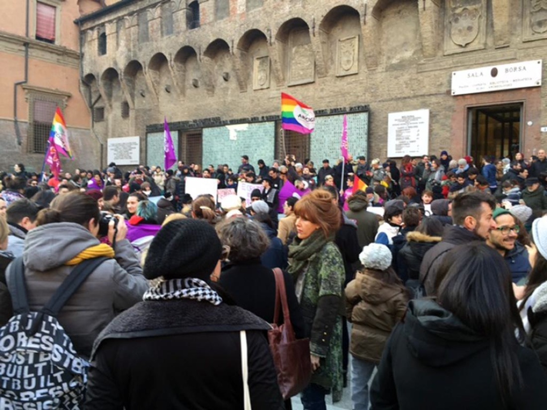 Unioni civili, manifestazioni in  tutta Italia – Foto