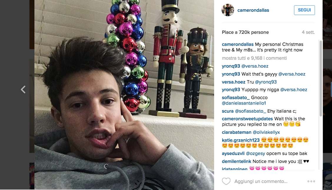 Chi è Cameron Dallas, l’idolo delle ragazzine che ha paralizzato Milano Chi è Cameron Dallas, l’idolo delle ragazzine che ha paralizzato Milano