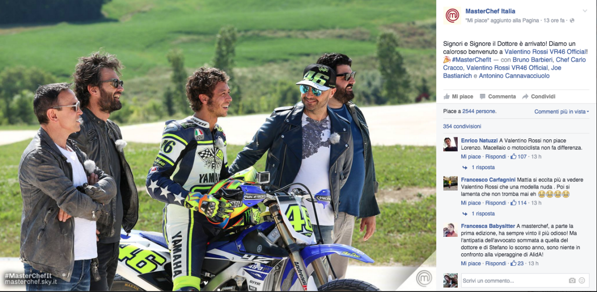 Galleria foto 'MasterChef mette il turbo con Valentino Rossi' - foto 2