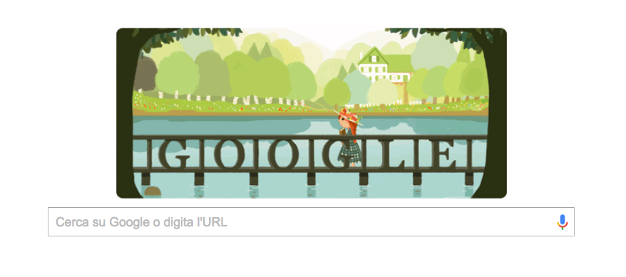 Il Doodle di Google celebra Scoville (e il peperoncino piccante)