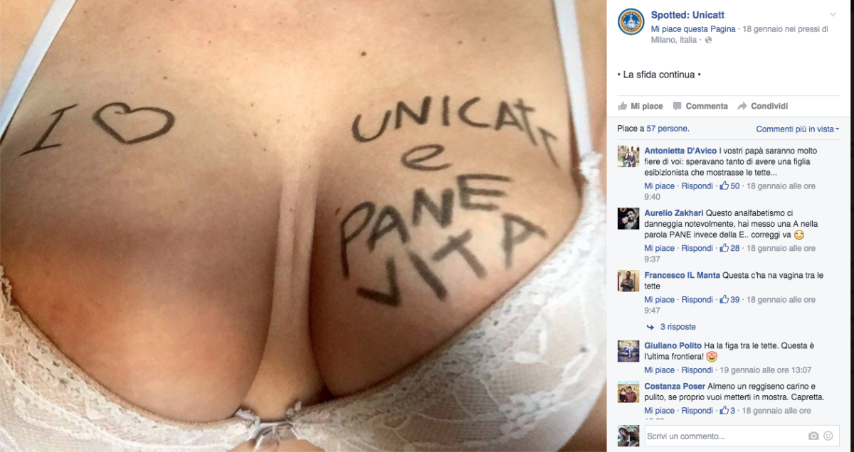 Galleria foto 'La risposta intelligente alla campagna #Escile delle universitarie italiane' - foto 19