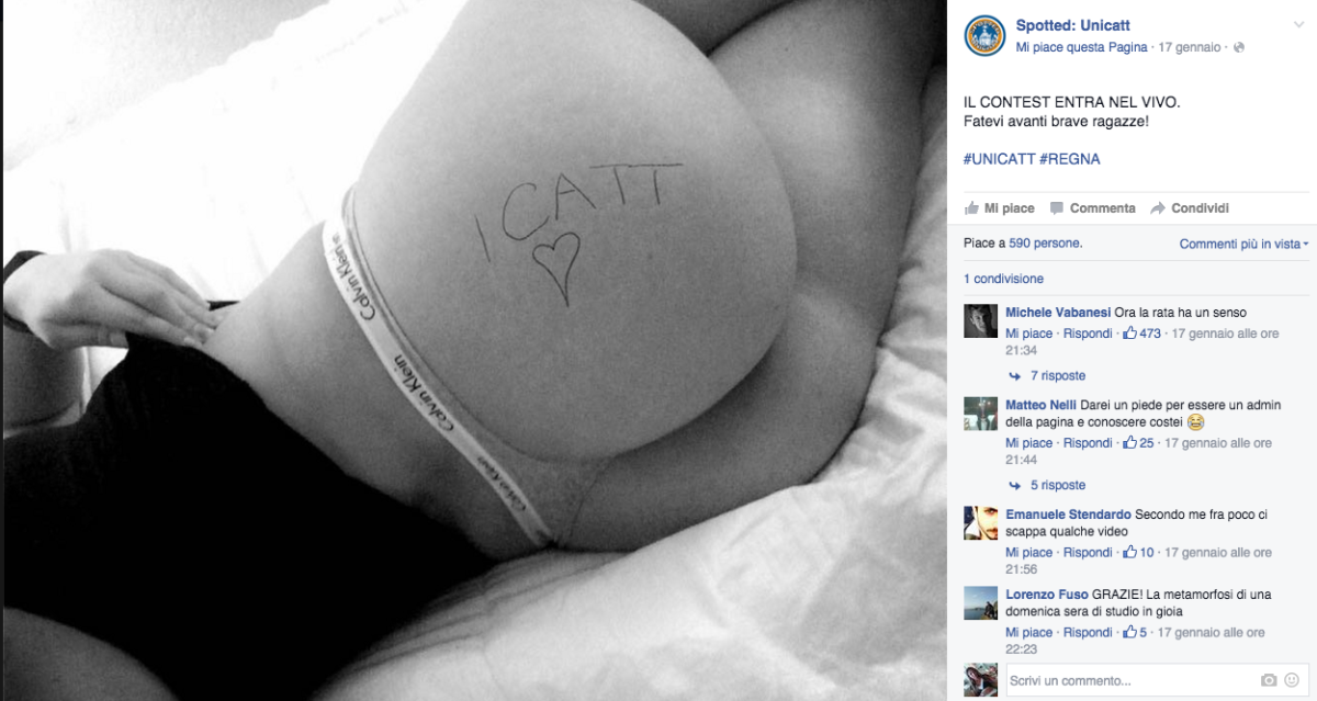 Galleria foto 'La risposta intelligente alla campagna #Escile delle universitarie italiane' - foto 13